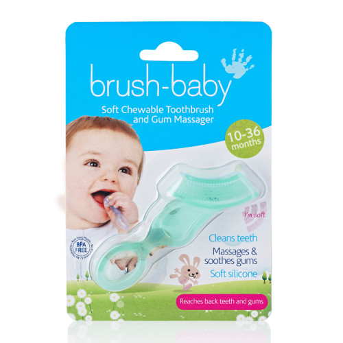 Brush-Baby | Brushbaby Chewable Toothbrush & Teether